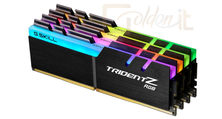 RAM G.SKILL 32GB DDR4 3200Mhz Kit(4x8GB) Trident Z RGB  - F4-3200C16Q-32GTZRX