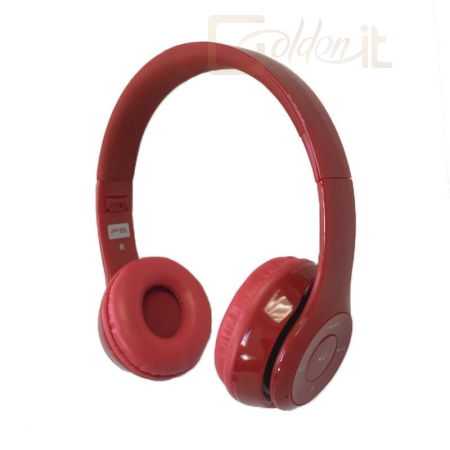 Fejhallgatók, mikrofonok Omega FH0915R FreeStyle Wireless Headset Red - FH0915R