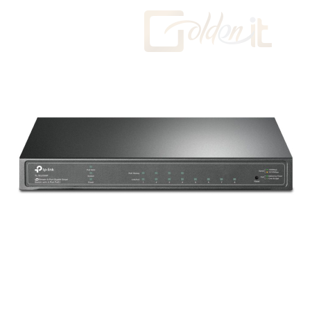Hálózati eszközök TP-Link TL-SG2008P JetStream 8-Port Gigabit Smart Switch with 4-Port PoE+ - TL-SG2008P