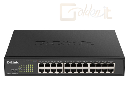 Hálózati eszközök D-Link DGS-1100-24PV2 24-Port Gigabit PoE Smart Switch - DGS-1100-24PV2