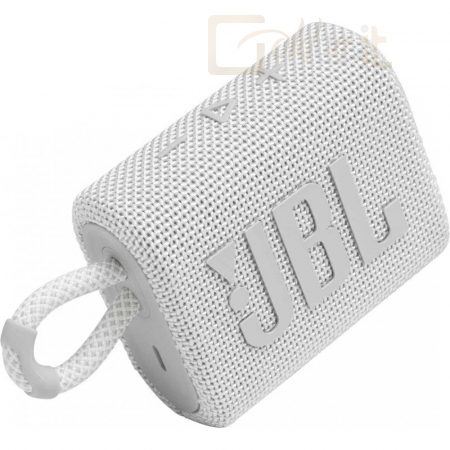 Hangfal JBL Go 3 Bluetooth Portable Waterproof Speaker White - JBLGO3WHT