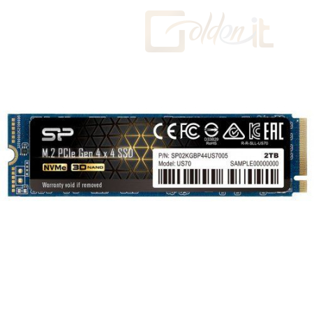 Winchester SSD Silicon Power 2TB M.2 2280 NVMe Gen4x4 US70  - SP02KGBP44US7005