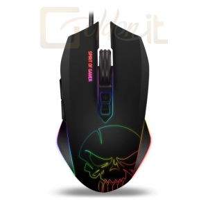 Egér Spirit Of Gamer Elite-M40 RGB Black - S-EM40