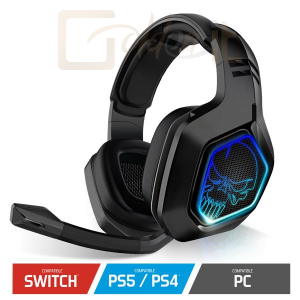 Fejhallgatók, mikrofonok Spirit Of Gamer  XPERT-H900 Wireless Headset Black - MIC-XH900