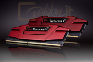 RAM G.SKILL 16GB DDR4 2133MHz Kit(2x8GB) RipjawsV Red - F4-2133C15D-16GVR