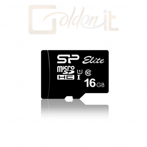 USB Ram Drive Silicon Power 16GB Micro SDHC Elite Class 10 UHS-I U1 + Adapter - SP016GBSTHBU1V10SP