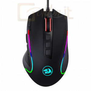Egér Redragon M612 Predator RGB Wired gaming mouse Black - M612-RGB