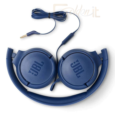 Fejhallgatók, mikrofonok JBL Tune 500 Headset Blue - JBLT500BTBLU