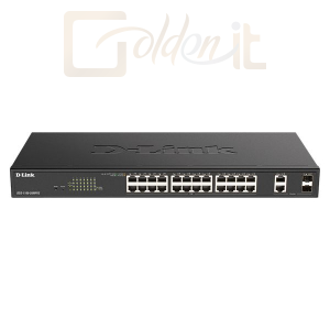Hálózati eszközök D-Link DGS-1100-26MPV2 Smart Managed 26-Port Gigabit PoE Switch - DGS-1100-26MPV2
