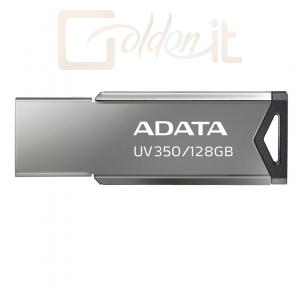 USB Ram Drive A-Data 128GB UV350 USB3.2 Silver - AUV350-128G-RBK