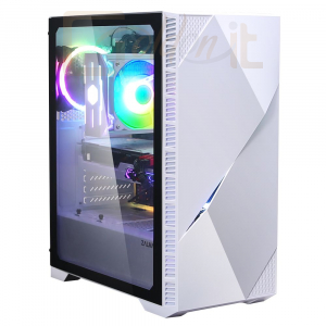 Ház Zalman Z3 Iceberg Window White - Z3 ICEBERG WHITE