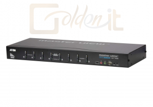 Hálózati eszközök ATEN CS1768-AT-G 8-Port USB DVI KVM Switch Audio - CS1768-AT-G