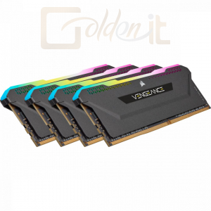 RAM Corsair 32GB DDR4 3600MHz Kit(4x8GB) Vengeance RGB Pro SL Black - CMH32GX4M4D3600C18