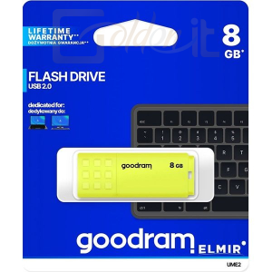 USB Ram Drive Good Ram 8GB UME2 USB2.0 Yellow - UME2-0080Y0R11