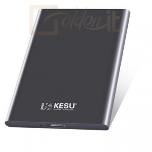 Winchester (külső) Teyadi 500GB 2,5” USB 3.0 KESU-K201 Metal Black - KESU-K201500B