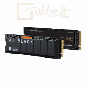 Winchester SSD Western Digital 1TB M.2 2280 NVMe SN850 Black - WDS100T1X0E