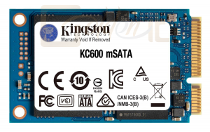 Winchester SSD Kingston 256GB mSATA KC600 - SKC600MS/256G