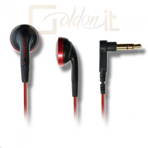 Fejhallgatók, mikrofonok SoundMAGIC EP30 Earphones Black/Red - SM-EP30-01