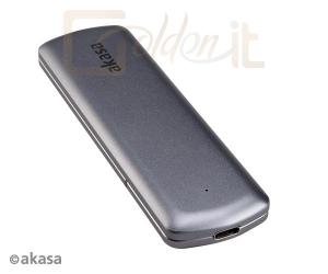 Mobilrack Akasa AK-ENU3M2-05 Portable M.2 SATA / NVMe SSD to USB 3.2 Aluminium Enclosure - AK-ENU3M2-05
