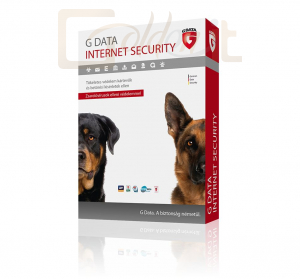 Szoftver - Vírusvédelem G Data Internet Security 10 Felhasználó 1 Év HUN Online Licenc - C2002ESD12010