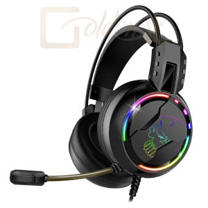 Fejhallgatók, mikrofonok Spirit Of Gamer PRO-H7 Headset RGB Black - MIC-PH7