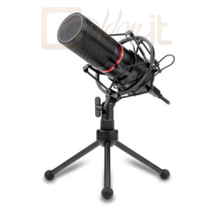 Fejhallgatók, mikrofonok Redragon BLAZAR GM300 Gaming Stream Microphone Black - GM300