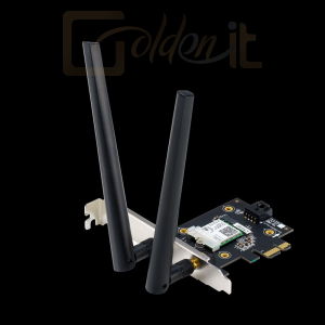 Hálózati eszközök Asus PCE-AX3000 Dual Band PCI-E WiFi 6 (802.11ax). Supporting 160MHz Bluetooth - PCE-AX3000