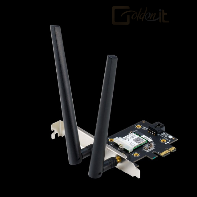 Hálózati eszközök Asus PCE-AX3000 Dual Band PCI-E WiFi 6 (802.11ax). Supporting 160MHz Bluetooth - PCE-AX3000