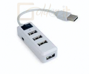 USB Hub Gembird UHB-U2P4-21 USB 2.0 4-port hub with switch fehér