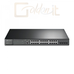 Hálózati eszközök TP-Link TL-SG3428MP JetStream 28-Port Gigabit L2 Managed Switch with 24-Port PoE+ - TL-SG3428MP