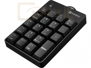 Billentyűzet Sandberg Sandberg USB Wired Numeric Keypad Black - 630-07