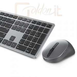 Billentyűzet Dell KM7321W Premier Wireless Multi-Device Keyboard and Mouse Silver HU - KM7321WHUN