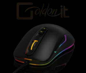 Egér Qpad DX30 FPS RGB Gaming Mouse Black - DX-30