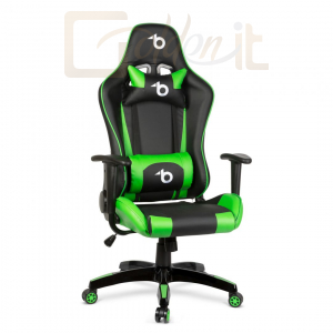 Gamer szék Delight Bemada BMD1106GR Gamer chair Black/Green - BMD1106GR