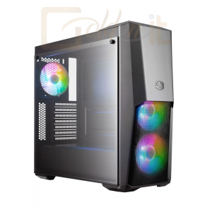 Ház Cooler Master MasterBox MB500 ARGB Tempered Glass Black - MCB-B500D-KGNN-S01