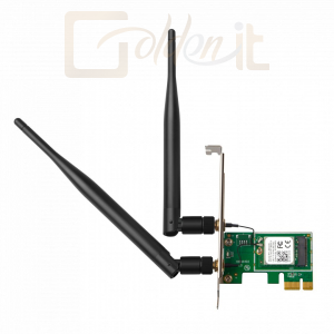 Hálózati eszközök Tenda E12 PCIe Wi-Fi AC1200 Adaptor - E12