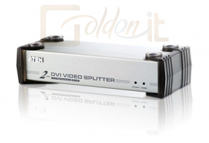 Hálózati eszközök ATEN VS162 2-Port DVI/Audio Splitter - VS162