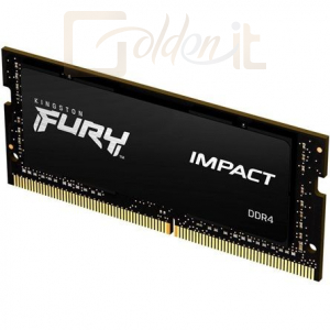 RAM - Notebook Kingston 16GB DDR4 2666MHz Fury Impact SODIMM - KF426S16IB/16