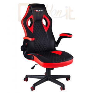 Gamer szék Racing BGEU-A136 Gaming Chair Black Black/Red - BGEU-A136