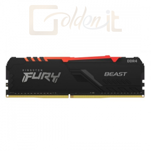 RAM Kingston 8GB DDR4 3733MHz Fury Beast RGB - KF437C19BBA/8