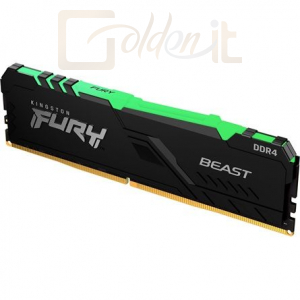 RAM Kingston 16GB DDR4 3600MHz Fury Beast RGB - KF436C18BBA/16
