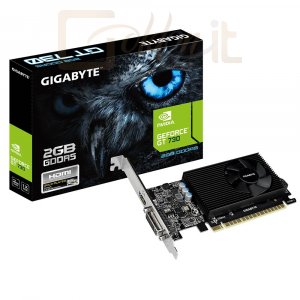 Videókártya Gigabyte GT730 2GB DDR5 GV-N730D5-2GL - GV-N730D5-2GL