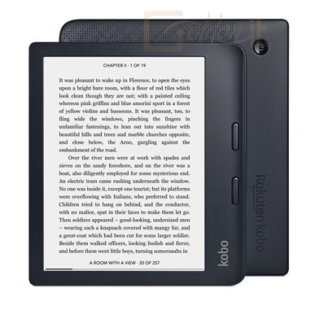 E-Book Kobo Libra 2 e-Book Reader, Black - KO-N418-KU-BK-K-EP