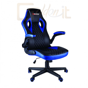Gamer szék Racing BGEU-A136B Gaming Chair Black/Blue - BGEU-A136B