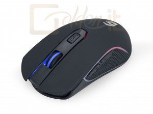 Egér Gembird Firebolt Wireless RGB Gaming mouse Black - MUSGW-6BL-01