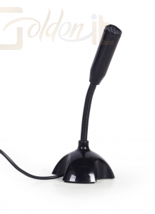 Fejhallgatók, mikrofonok Gembird MIC-DU-02 USB microphone Black - MIC-DU-02