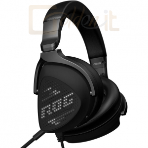 Fejhallgatók, mikrofonok Asus ROG Delta S Animate Headset Black - 90YH037M-B2UA00
