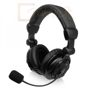 Fejhallgatók, mikrofonok Ewent EW3564 Over-ear Stereo Headset Black - EW3564