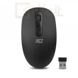 Egér ACT AC5110 Wireless Mouse Black - AC5110