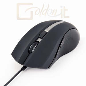 Egér Gembird MUS-GU-02 USB G-laser Mouse Black - MUS-GU-02